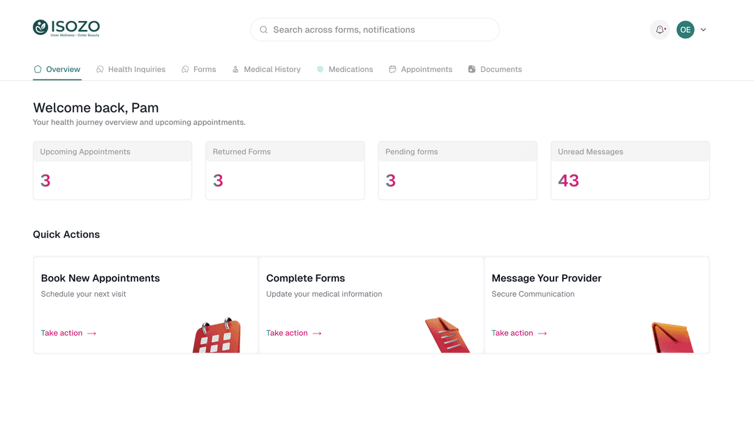 Isozo Wellness screenshot 1