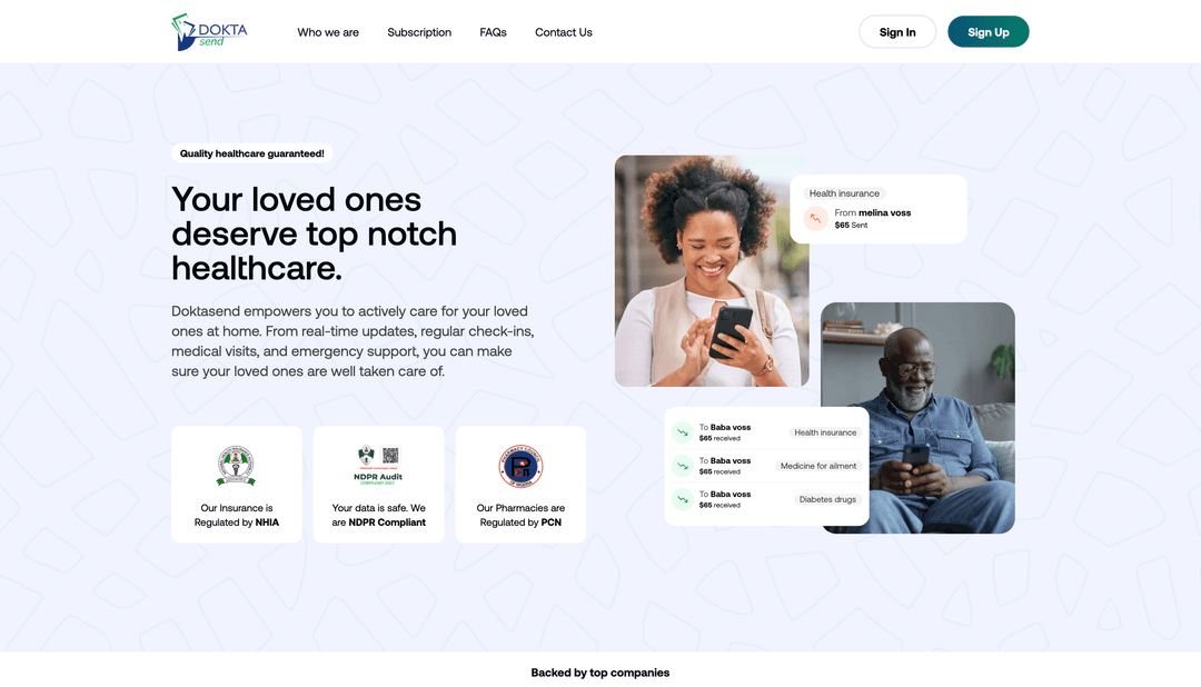 Doktasend screenshot 1